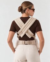 Baby Carrier - Oatmeal Houndstooth