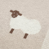 Sheep Knitted Blanket