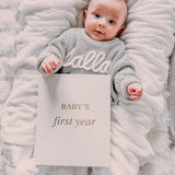 First Year Baby Journal