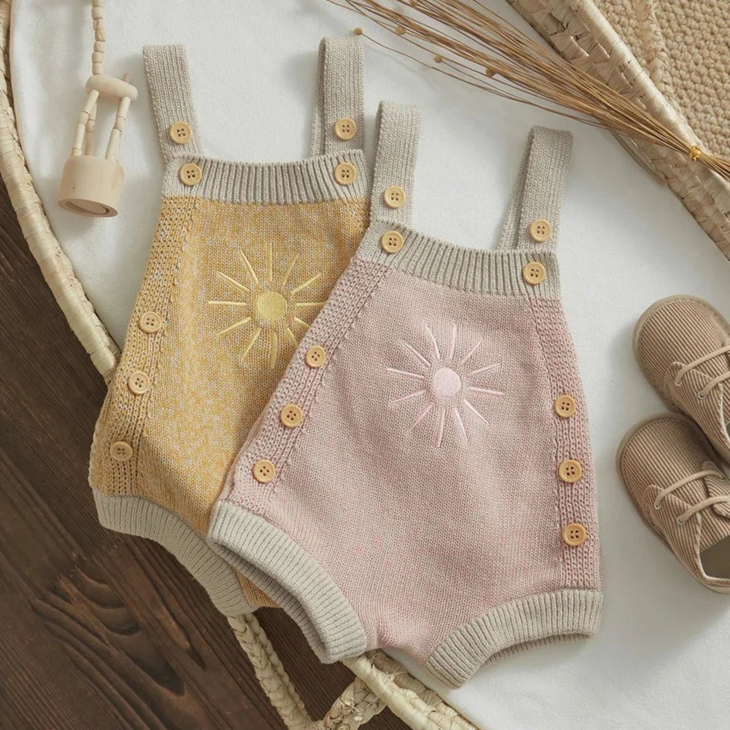 MEET AT SUNSET WOVEN ROMPER main image 1