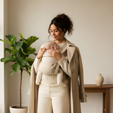 Baby Carrier - Neutral Houndstooth