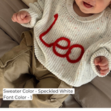Hand Knitted Personalized Sweater