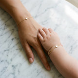 Matching Heart Bracelet Set | Mom + Baby