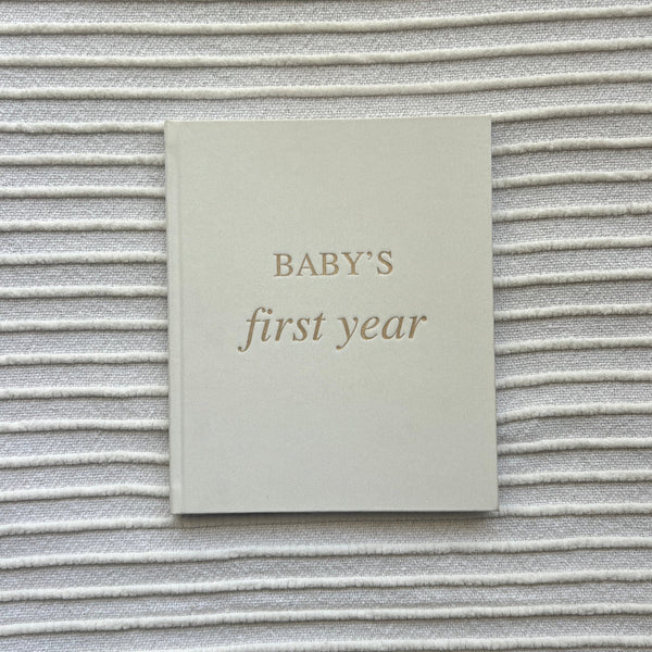 First Year Baby Memory Book