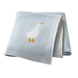 Goose Knitted Blanket