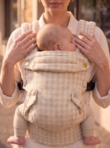Baby Carrier - Neutral Houndstooth