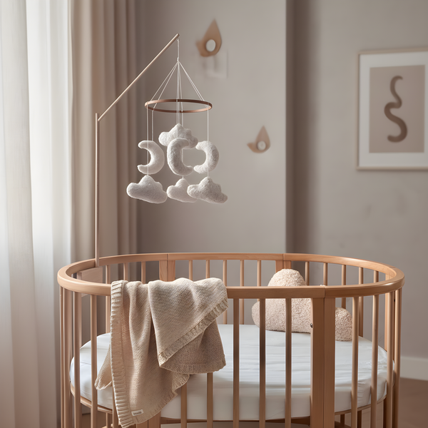 Marshmallow Sky - Baby Mobile