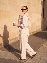 Baby Carrier - Neutral Houndstooth