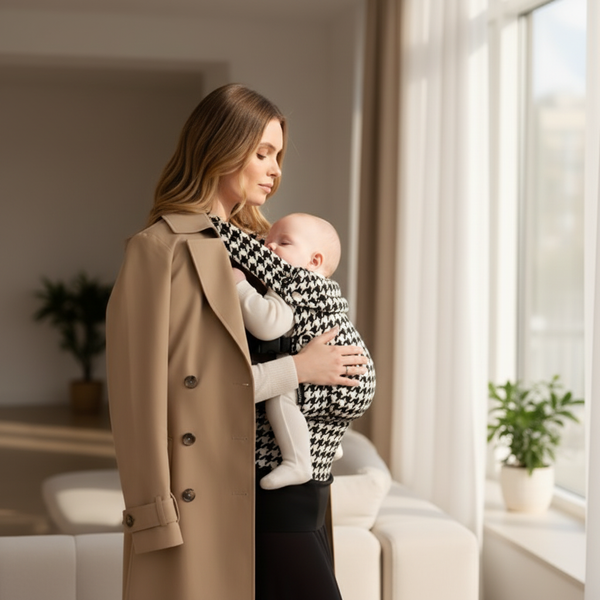 Baby Carrier - Houndstooth