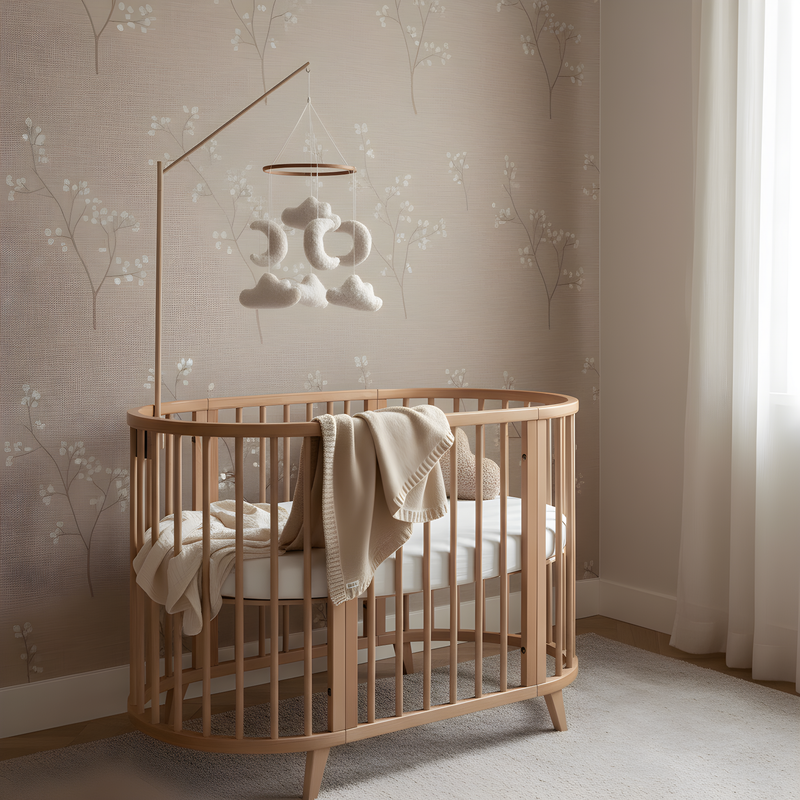 Marshmallow Sky - Baby Mobile