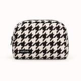 Wyld Bub Everyday Carrier Pouch in black and ivory Houndstooth